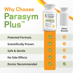 Lifestyle con TJ Nutrition Parasym Plus junto a desayuno saludable para apoyo digestivo