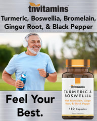 tnvitamins ingredientes crudos cúrcuma y boswellia mostrando origen vegetal