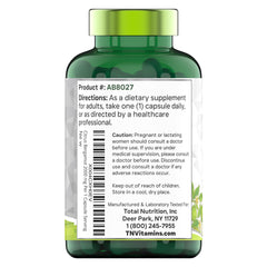 tnvitamins sello 'made in usa' en el envase destacando origen y control de calidad