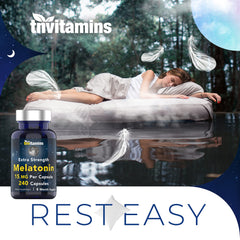 tnvitamins persona en cama usando suplemento para rutina nocturna