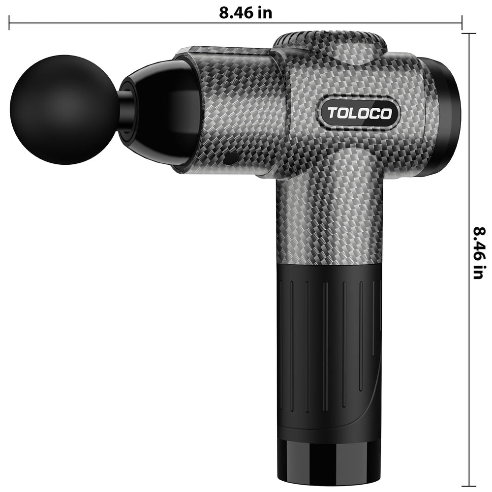 TOLOCO masajeador colocado en gimnasio estilo vida para uso diario y discreto