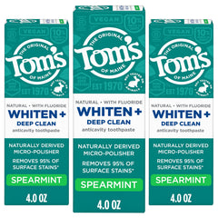 Tom's of Maine hoja de menta natural destacando frescura