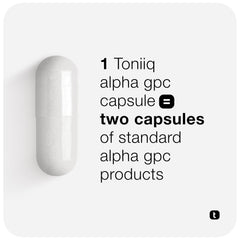 Toniiq Alpha GPC polvo de alta pureza para mejor absorción