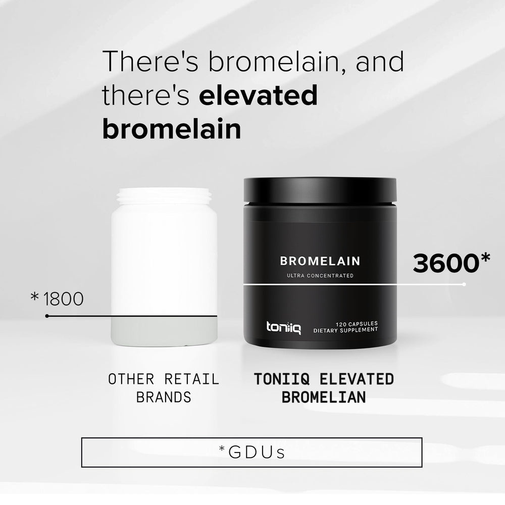 Pruebas de calidad de terceros para cada lote Toniiq Bromelina.