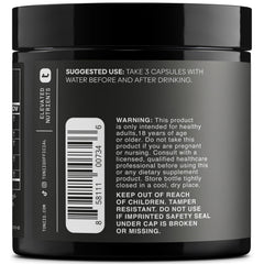 Etiqueta de Toniiq Ease DHM con dosis recomendada