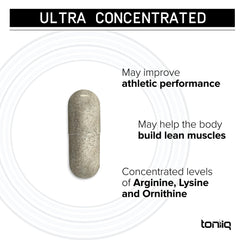 Toniiq HGH ashwagandha 40:1, equilibrio natural para el día a día.
