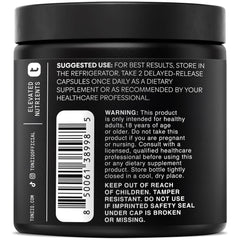 Dosis diaria recomendada de Toniiq Lactobacillus Rhamnosus.