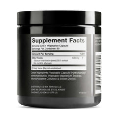 Toniiq Milk Thistle extracto 50:1 con 80% silimarina de alto rendimiento.