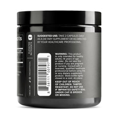 Toniiq Spermidine bottle side—clear label for informed daily use.