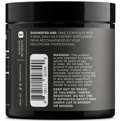 Frasco de Toniiq Tribulus Terrestris en estantería para resaltar facilidad de uso.