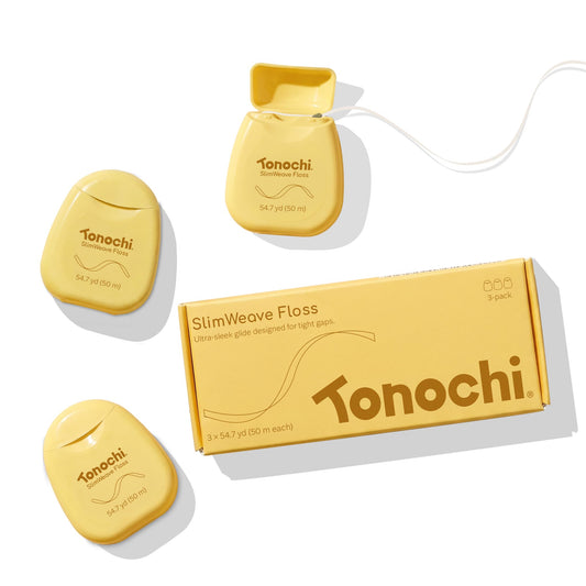 Tonochi SlimWeave frente del empaque mostrando pack de 3 y beneficios visibles