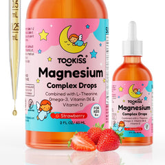 Tookiss magnesio glicinato en botella promueve calma diaria