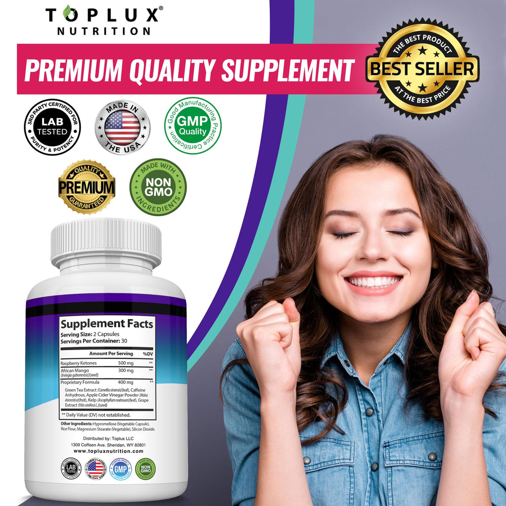 Toplux Keto Burn junto a un desayuno bajo en carbohidratos mostrando uso diario