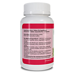 Tableta de Total Natural Rutin en primer plano, detalle de textura para fácil ingestión
