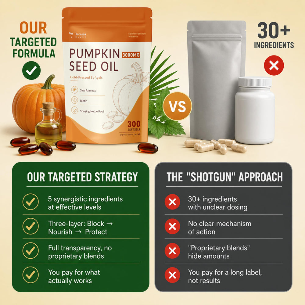 Totaria cápsula en primer plano para visualizar forma y facilidad de ingestión