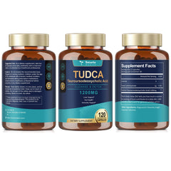 Totaria Tudca 1200mg, cápsulas, forma fácil de tomar con agua.