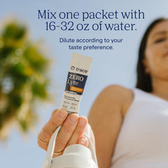 Trace Minerals sobre en mano para transporte conveniente en entrenamiento