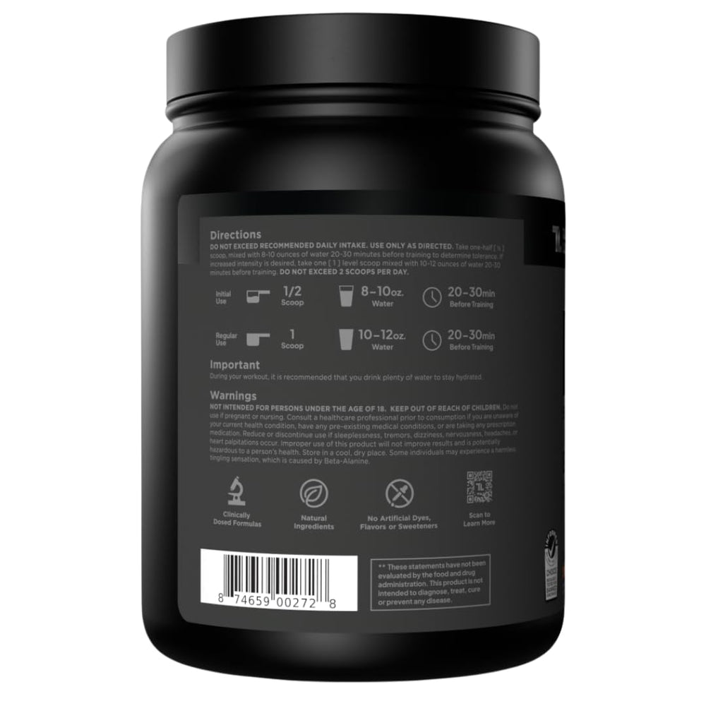 Transparent Labs escena lifestyle con Bulk Black inspira sesiones intensas