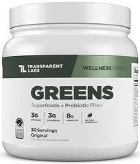 Transparent Labs bote frontal mostrando diseño y claridad de ingredientes