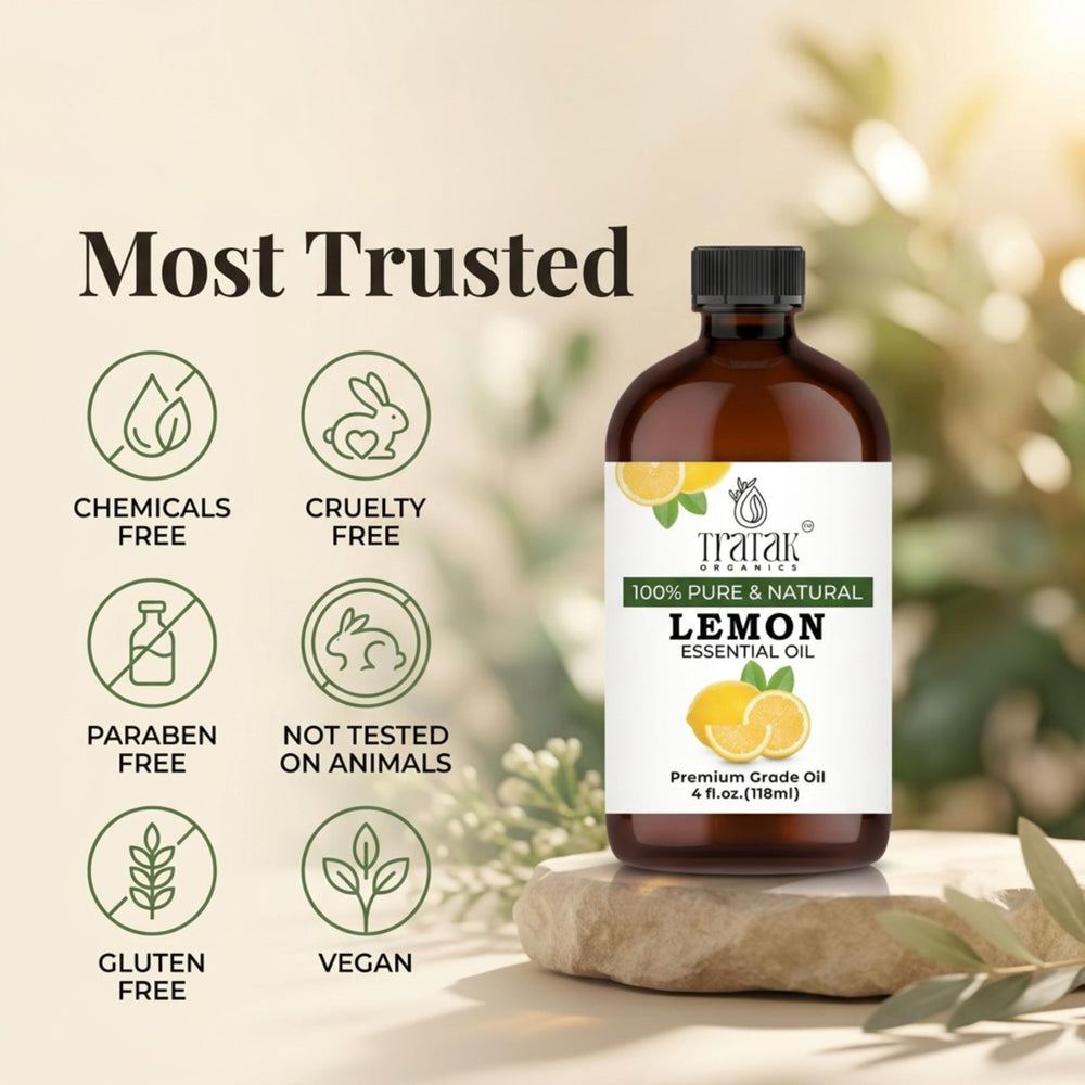 TRATAK ORGANICS botella junto a mano para comparar tamaño y capacidad