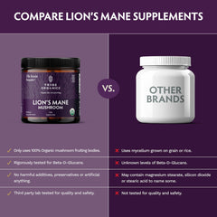 TRIBE ORGANICS etiqueta en close-up resaltando extracto 1:1 y beta-glucanos