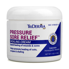 TriDerma frasco 4 oz frente mostrando diseño y uso práctico