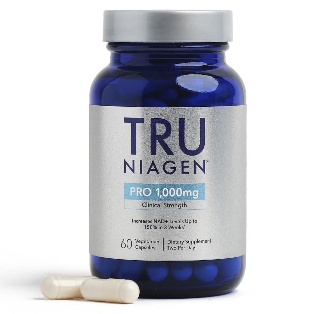 TRU NIAGEN caja con sello patentado para confianza y origen