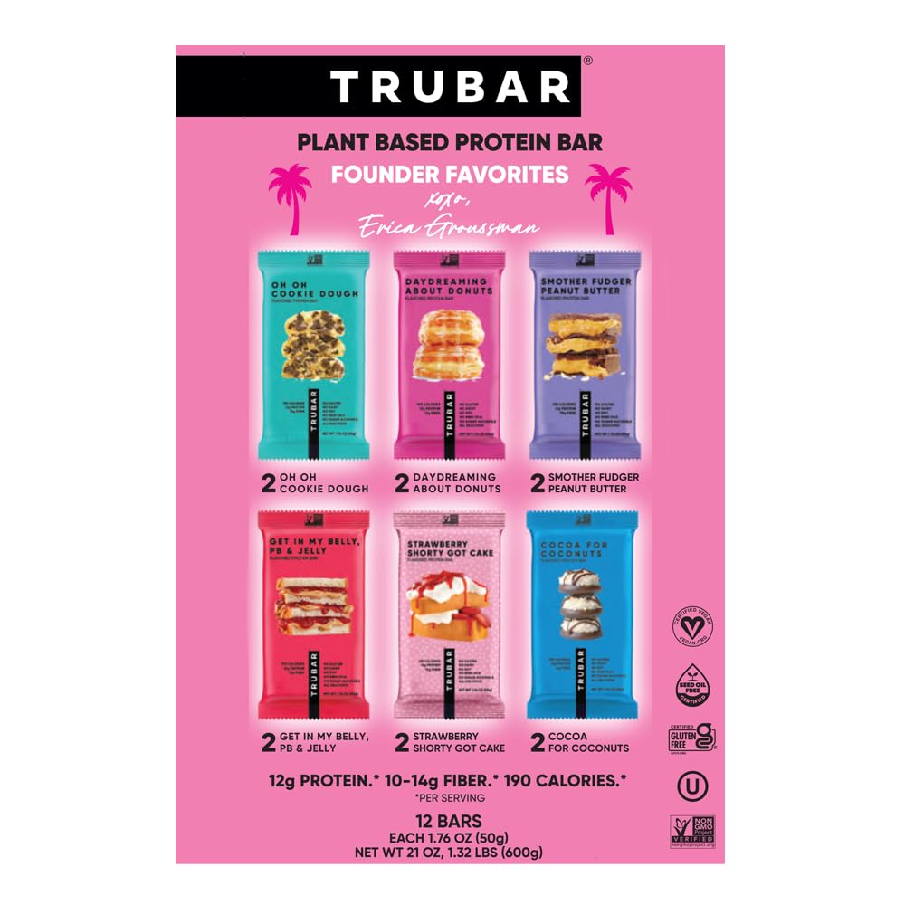 TRUBAR etiqueta de ingredientes clara y transparente que inspira confianza