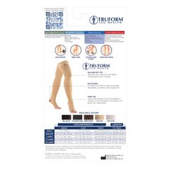 Truform comparación de talla 2X-Large junto a una cinta métrica para guiar medidas