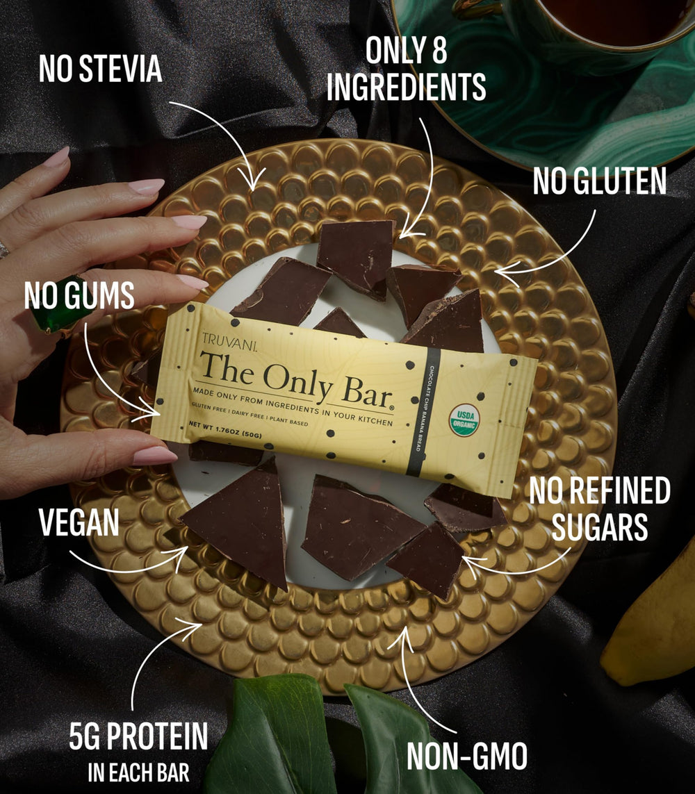 Barras Truvani, barra individual para merienda rápida