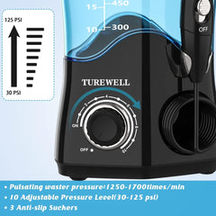TUREWELL panel de control con 10 niveles de presión, ajuste seguro