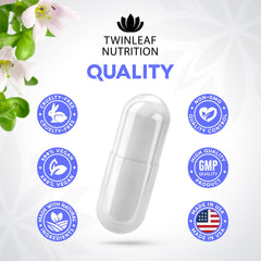 TWINLEAF NUTRITION suplemento en rutina matutina para apoyo al bienestar