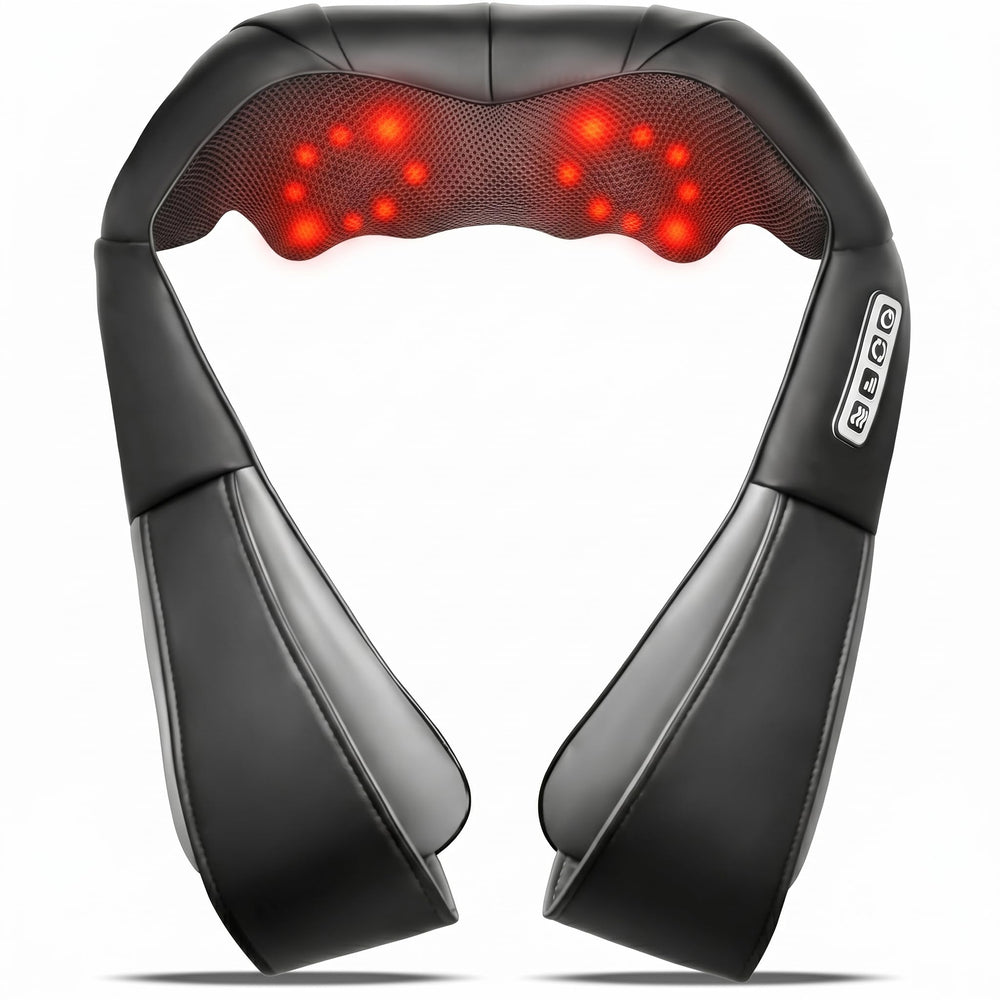 UFFAE masajeador frontal mostrando forma envolvente y confort