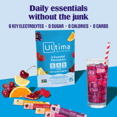 Ultima Replenisher stickpack individual listo para mezclar, fácil dosificación