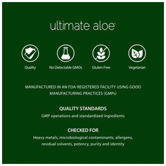 Ultimate Aloe junto a fresas y kiwi, sabor natural y atractivo