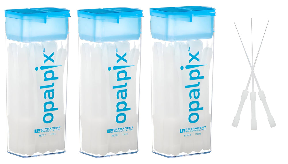 ULTRADENT Opalpix frontal del paquete mostrando cantidad y marca, práctico para llevar