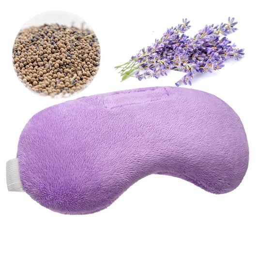 Umisleep antifaz frontal morado muestra bloqueo de luz