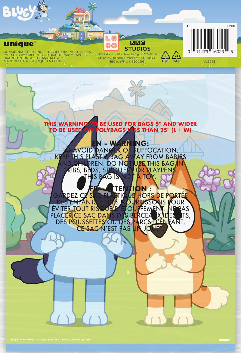 Unique Bluey interior con dulces ejemplificando uso práctico como regalo