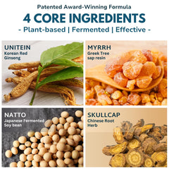 UNITEIN etiqueta con lista de ingredientes naturales y transparencia
