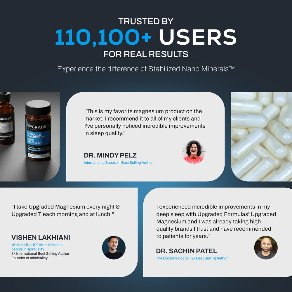 Upgraded Formulas: escena de estilo de vida saludable con producto integrándose a la rutina