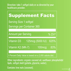 UpNourish aceite de coco orgánico ingrediente principal y absorción
