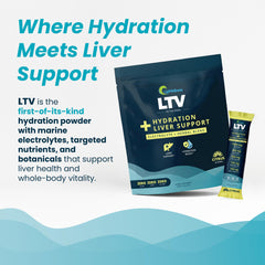 UpWellness LTV primer plano de textura suave y sin grumos, sensación limpia