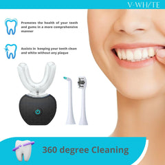 V-WHITE luz LED azul encendida que ayuda a reducir manchas superficiales