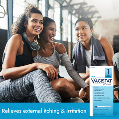 Vagisil aplicador detalle texturizado para inserción precisa y higiene