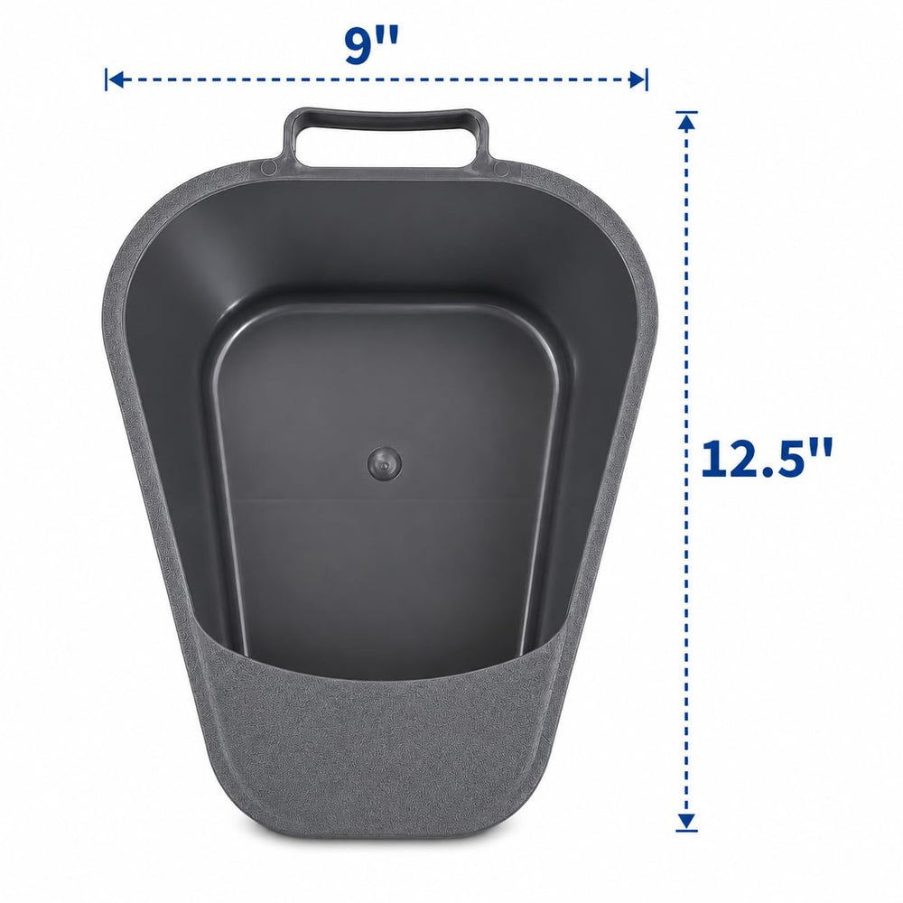 Vakly guardia trasera amplia que reduce derrames y mantiene higiene
