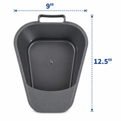 Vakly guardia trasera amplia que reduce derrames y mantiene higiene