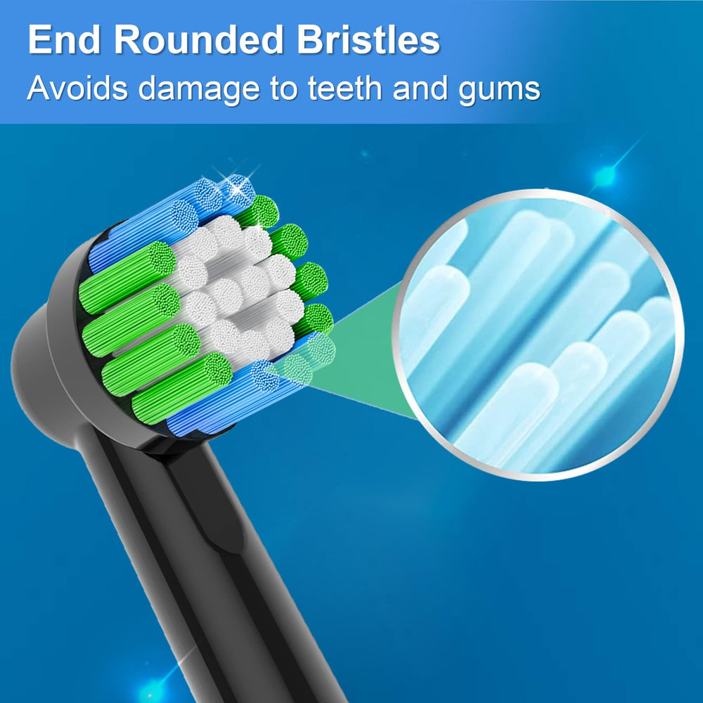 valuabletry comparación de tamaño con cepillo, encaje estándar Oral-B