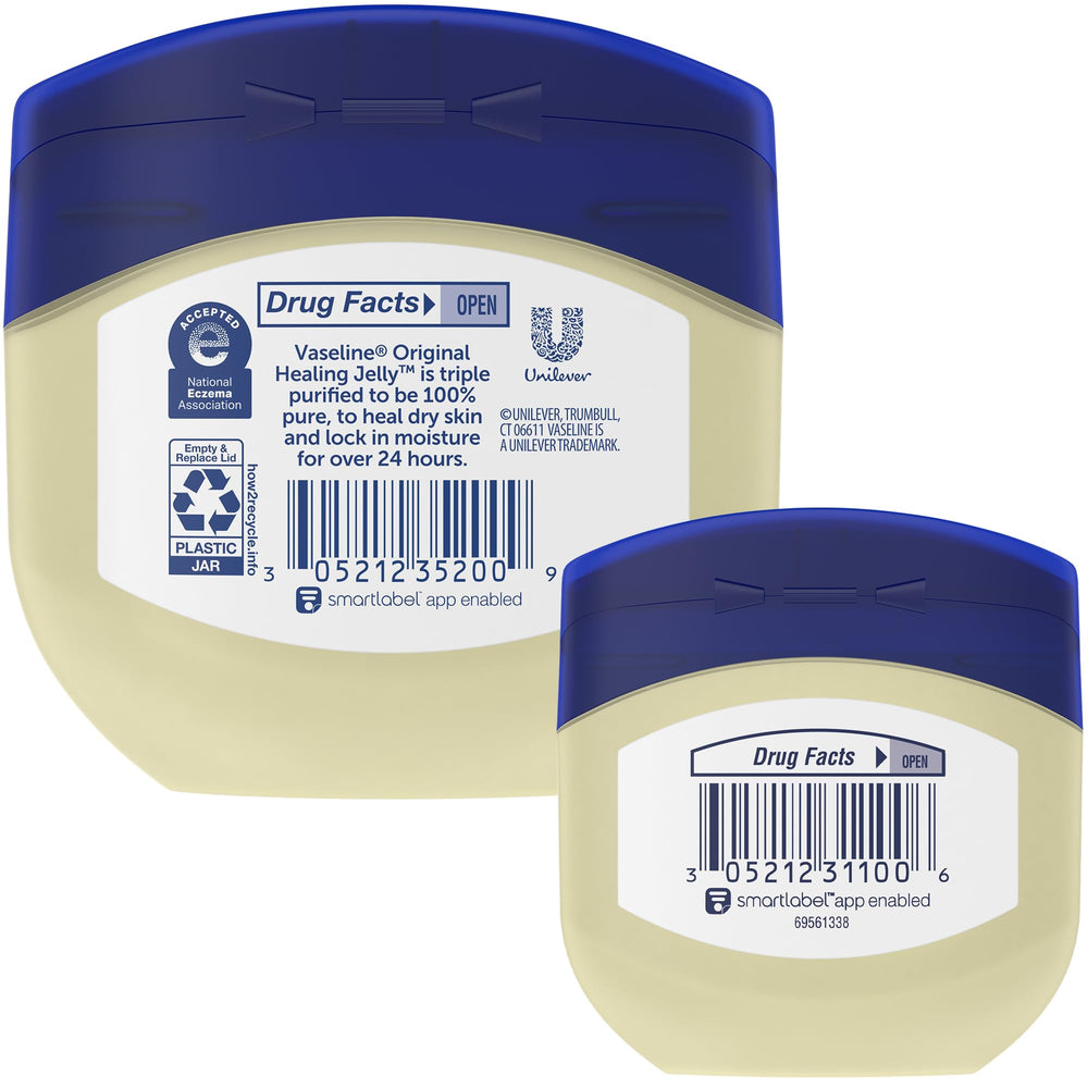 Vaseline frasco pequeño en bolso ideal para llevar y proteger la piel