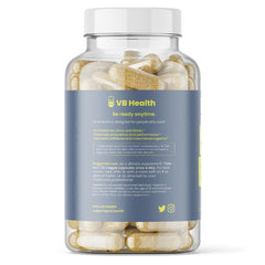 VB Health producto en escena cotidiana destacando energía y vitalidad