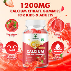 VCCHUYH etiqueta con información nutricional que indica 1200 mg por porción